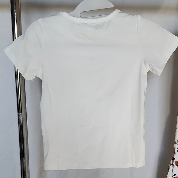 SHEIN White and Brown Kids Matching Set - Picture 4 of 7